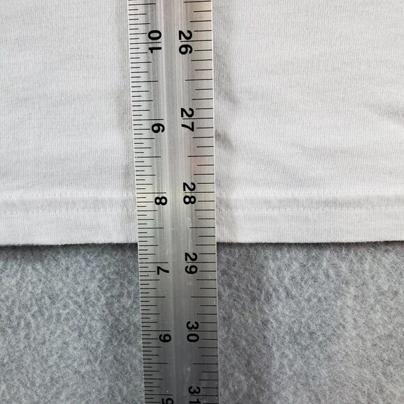 Under Armour Shirt Mens XL White Grid Loose Fit Heatgear - Picture 3 of 7